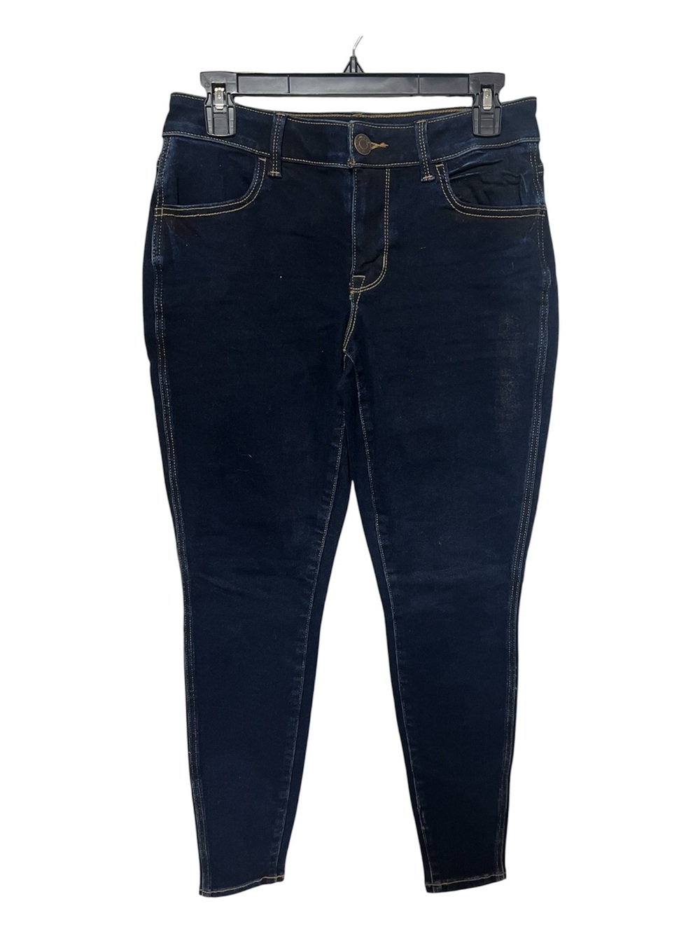 M jeans by MAURICES mid-rise Dark Blue Women's Slim Fit Jeans. Size S REG. NWOT